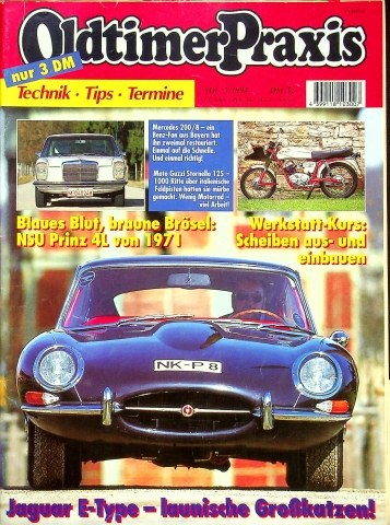 Deckblatt Oldtimer Praxis (05/1994)